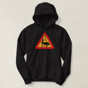 Voorzichtigheid Zweedse verkeersborden Hoodie