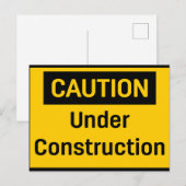 VOORZIENING IN Bouw Briefkaart (Voorkant / Achterkant)