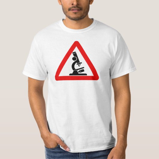 VOORZIENING: Wetenschap in uitvoering T-shirt (Voorkant)