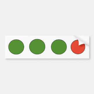 Voorzijde Bumpersticker
