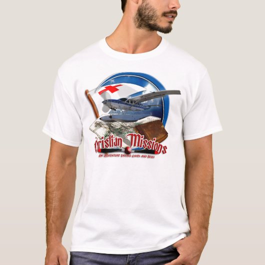 Voorzijde Christelijke dienstreizen T-shirt (Voorkant)