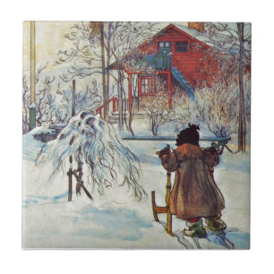 Voorzijde en washuis tegeltje