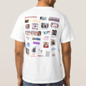 Voorzijde Logo van groep Tx - Supporters op achter T-shirt (Achterkant)