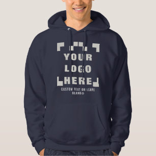 Voorzijde +optioneel Achterzijde, Zakelijk logo Ma Hoodie
