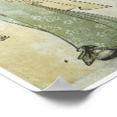 Voorzijde Uitzicht Ohisa, Utamaro, 1792 Poster (Hoek)