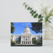 Voorzijde van California State Capitol Sacramento  Briefkaart (Staand voorkant)