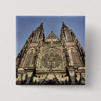 Voorzijde van de kathedraal van St. Vitus