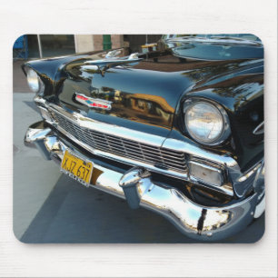 Voorzijde van een klassieke 1956 Chevy Bel Air Hot Muismat