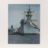 Voorzijde van slagschip New Jersey Legpuzzel (Verticaal)