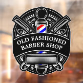 Voorzijde  winkelhendel aanpassen raamsticker (Vel 2)