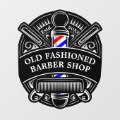 Voorzijde  winkelhendel aanpassen raamsticker (Vel)