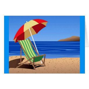 Voorzitter bij het strand