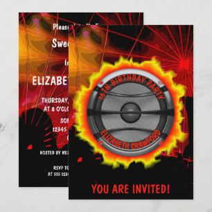 Voorzitter Birthday of een soort partijuitnodiging Kaart