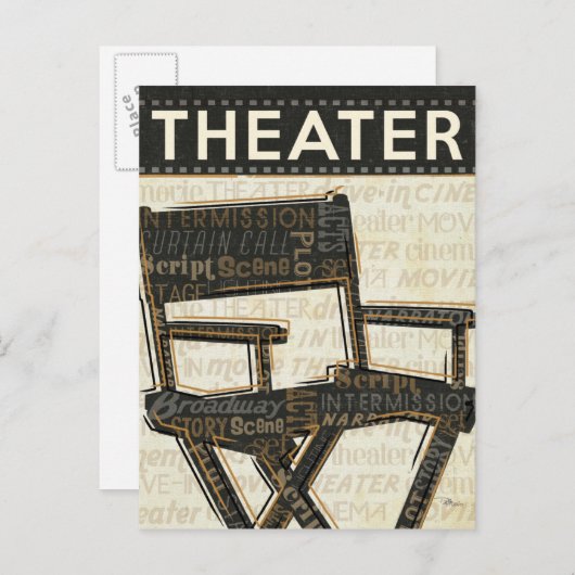 Voorzitter directeur briefkaart (Voorkant / Achterkant)