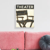 Voorzitter directeur canvas afdruk (Insitu (Woonkamer))