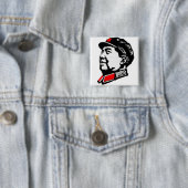 Voorzitter Mao Button (In situ)