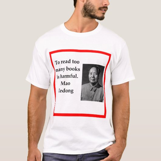 Voorzitter Mao T-shirt (Voorkant)
