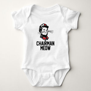 Voorzitter Meow (Mao) Design Romper