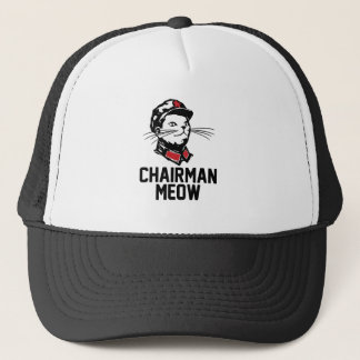 Voorzitter Meow (Mao) Design Trucker Pet