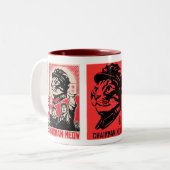 Voorzitter Meow Propaganda Coffee Mok (Voorkant links)
