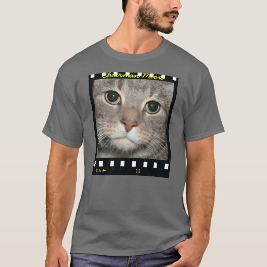 Voorzitter Meow T shirt (Voorkant)