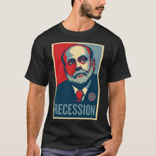 Voorzitter van de Federal Reserve Ben Bernanke T-shirt