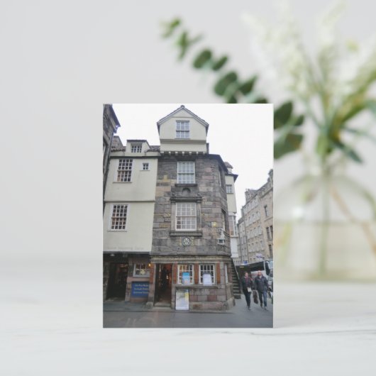 Voorzitter van de presbyteriaanse leider John Knox Briefkaart (Staand voorkant)