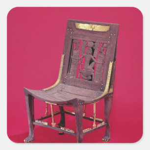 Voorzitter van de Tomb van Tutankhamun Vierkante Sticker