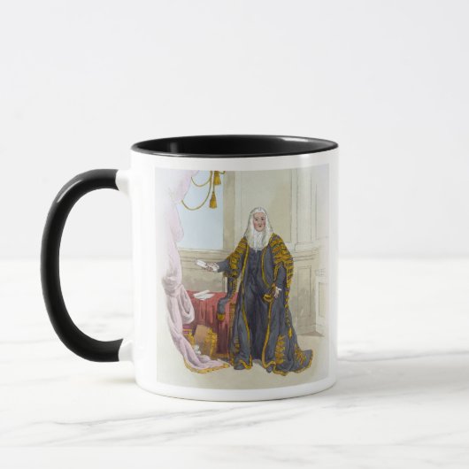 Voorzitter van het Lagerhuis uit 'Costume of the H Mok (Links)