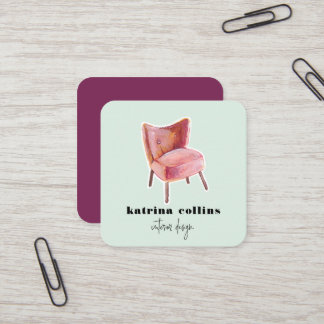  voorzitters | Interne ontwerpkaarten Vierkante Visitekaartje