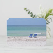 Voorzitters van het strand kaart (Staand voorkant)