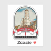 Vorarlberg Bludenz Österreich Souvenir Sticker (Vel)