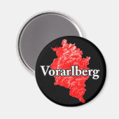 Vorarlberg Magneet (Voorkant / Achterkant)