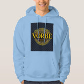 VORBE Fashion Gold Monogram Sweat - shirt à capuch (Devant)