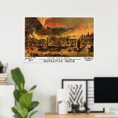 Vorige dagen van Pompeii Poster (Thuiskantoor)