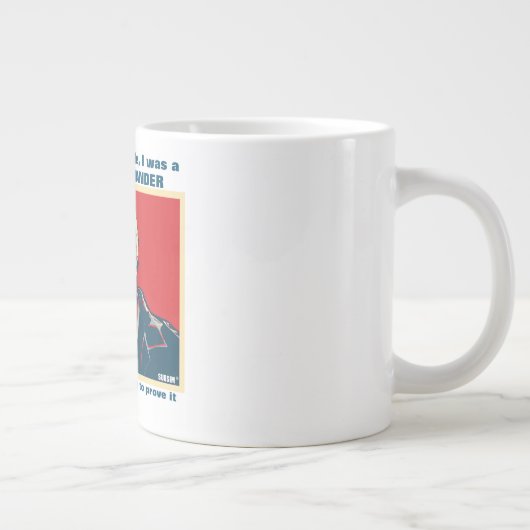 Vorige leven U-boot Commander Extra Grote Beker (Rechts)