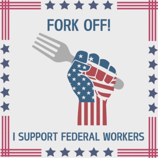 Vork Af Sticker (Voorkant)
