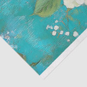  vork en hortensia ontwerp tissuepapier (Detail)