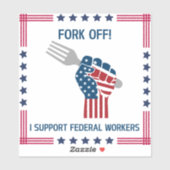 vork-off-Sticker Sticker (Vel)