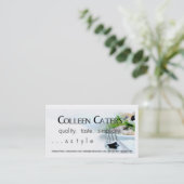 vork visitekaartje (Staand voorkant)