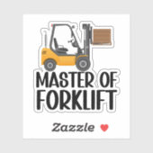 vorkheftruckoperator sticker (Vel)