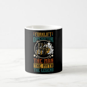 vorkhefwerker, het Man de mythe de legenda Koffiemok