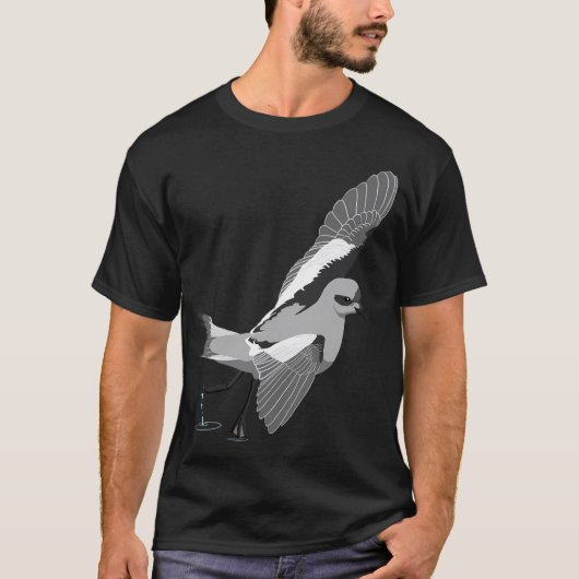 vorkstaartstormvogel van Storm T-shirt (Voorkant)