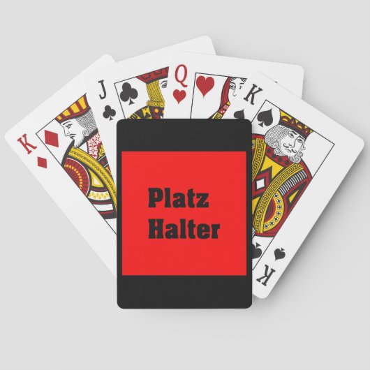 Vorlage Pokerkaarten (Achterkant)
