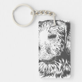 Vorm: Rechthoek (dubbelzijdig) Sleutelhanger