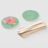 Vorm: Ronde handventilator "roze ventilator" Handwaaier (Niet-gemonteerd)