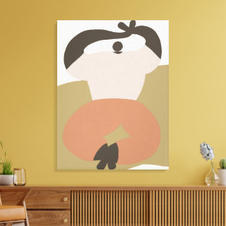 Vorm & Stroom Canvas Afdruk