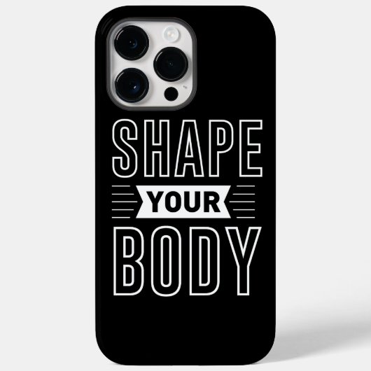 VORM UW LICHAAM Case-Mate iPhone CASE (Achterkant)