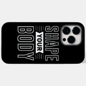 VORM UW LICHAAM Case-Mate iPhone CASE (Achterkant (horizontaal))