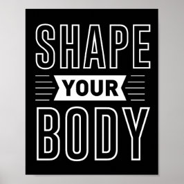 VORM UW LICHAAM POSTER